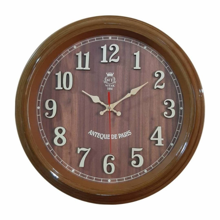 ساعت دیواری نیتاک ۱۰۴ فوق العاده زیبا دارای سه سال گارانتی